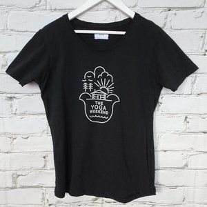 Kotn The Yoga Weekend Black T-Shirt